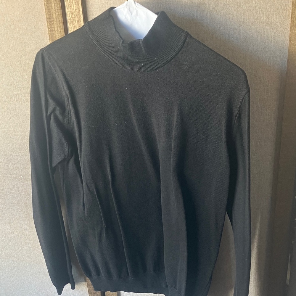 FINAL MARKDOWN Talbots  Black Turtleneck petite small